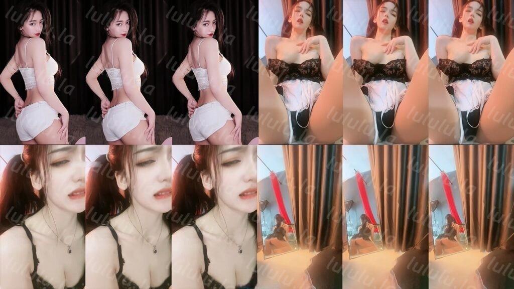 【CC 舞蹈心儿】土豪大尺乳贴定制热舞 内衣美乳 低视角露内揉胸娇喘！【2V】【531M】 预览图 2