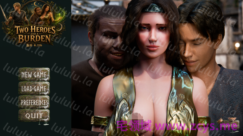 [欧美SLG/汉化] 双雄之劫 Two Heroes and a Burden v0.15b [PC+安卓/1.5G] 预览图 1