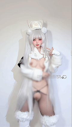 推特超高颜值顶级COSer 希尔薇7月顶B裸舞 NIKKE白兔 逆兔女郎【11V39P】【199M】 预览图 11