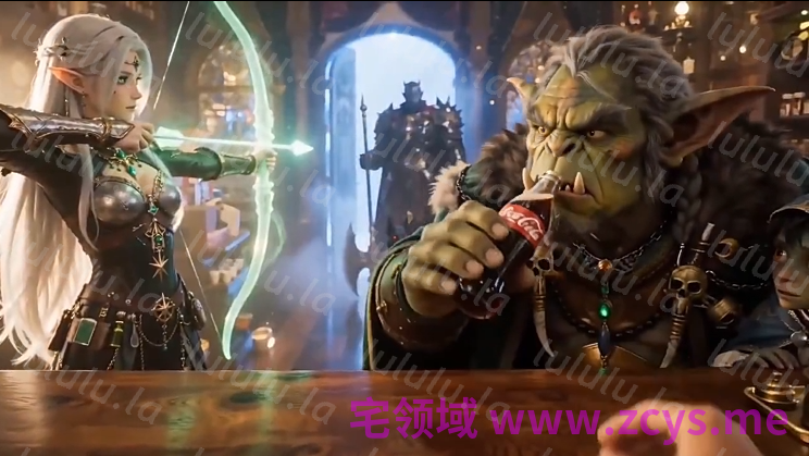 我在魔兽世界开超市-精灵小姐第二集 第三集[420M] 预览图 1