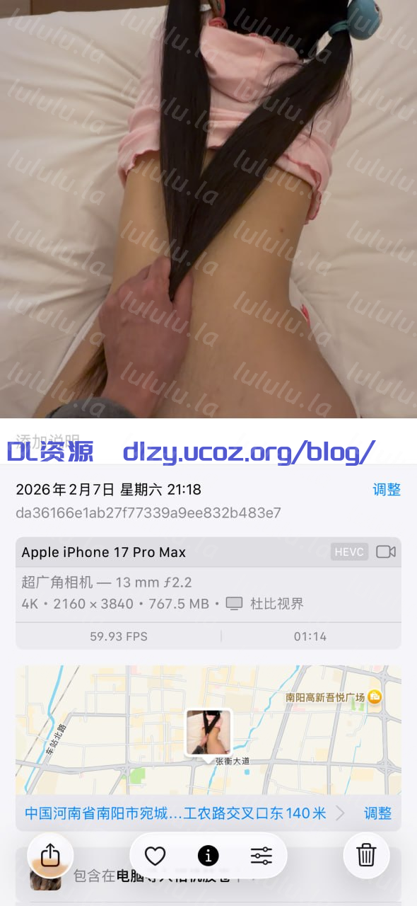 【带时间定位，原相机泄密】南阳JK无毛双马尾少女嫩妹，每个男人的梦想，足交啪啪拽着头发后入开车，无水印原档(16V) 4.31GB 预览图 1