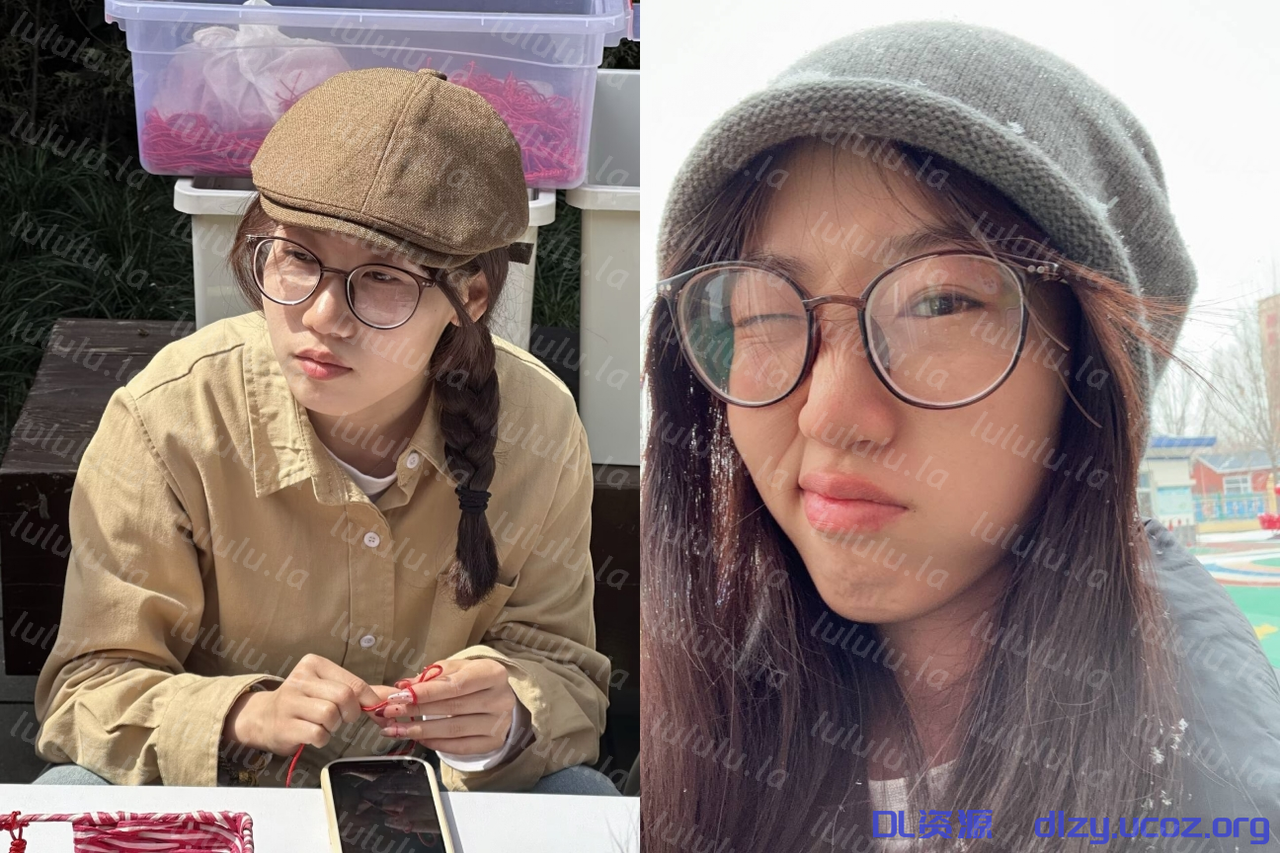 【原相機洩密】眼鏡麻花辮安靜反差妹，私下卻換上紫色開檔蕾絲情趣躺在床上浪叫不止，眼睛迷離高潮臉，原檔無水印(3V) 613.8MB 预览图 1