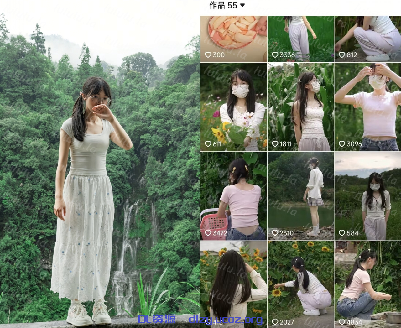 【S級洩密】白裙白衣白鞋超清純眼鏡學生妹，高價定制自拍，一件件脫光自慰特寫蜜穴美乳，反差感拉滿了，原檔無水印(4V) 2.14GB