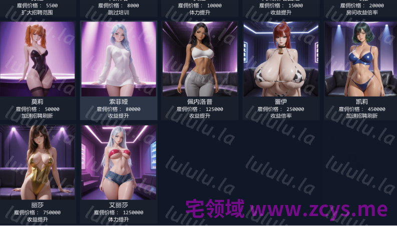 [欧美SLG/汉化] 青楼污秽 Brothel Slop Up12 [PC+安卓/4G] 预览图 1