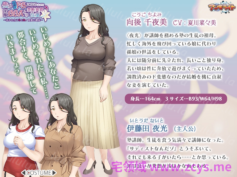 【拔作ADV】俺が本物のドSになるまでの変態BBAとの禁断異質性愛 ～惹かれ合うSとM！変態の邂逅～AI汉化版 预览图 4