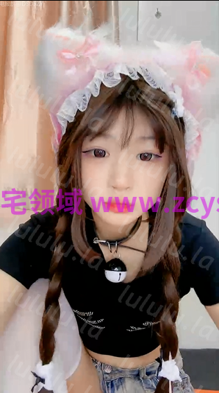 【狗狗萝莉】极品白丝猫耳小萝莉 【2v】 预览图 1
