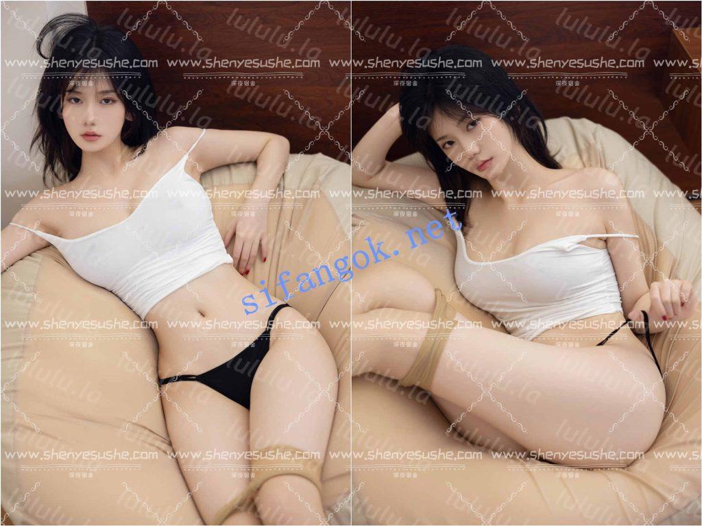 ❤️秀人网模特凌七七❤️高颜值美女，性感丝袜，有漏点【2V92P】【666M】 预览图 6