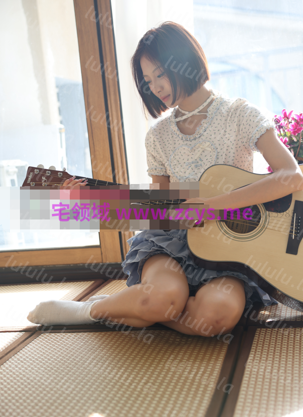 IMZSOCK爱美足 NO.387 茉玥 浅蓝多层短裙 球鞋白袜 【100P1V2.3G】 预览图 1