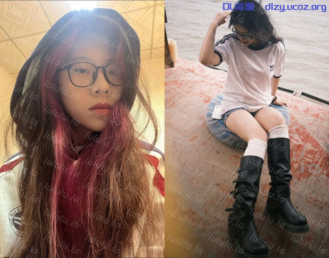 【原相機洩密】大學生女同情侶真實露臉磨豆腐自拍，短發假小子戴假陽具瘋狂抽插長發眼鏡妹，太生猛了，原檔無水印(21V) 2.96GB
