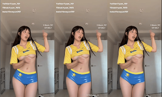 推特小美女 yum707玉米 世界杯主题-4 裸舞心碎球迷目光锁定你【6V】【323M】 预览图 6