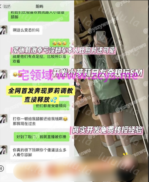 小萝莉网友奔现，太嫩了～1p1v2.22g 预览图 1