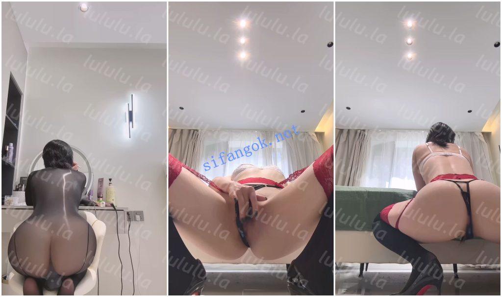 【抖音福利】健身瑜伽裤少妇【彤宝 美式加满】裸舞道具自X 预览图 6