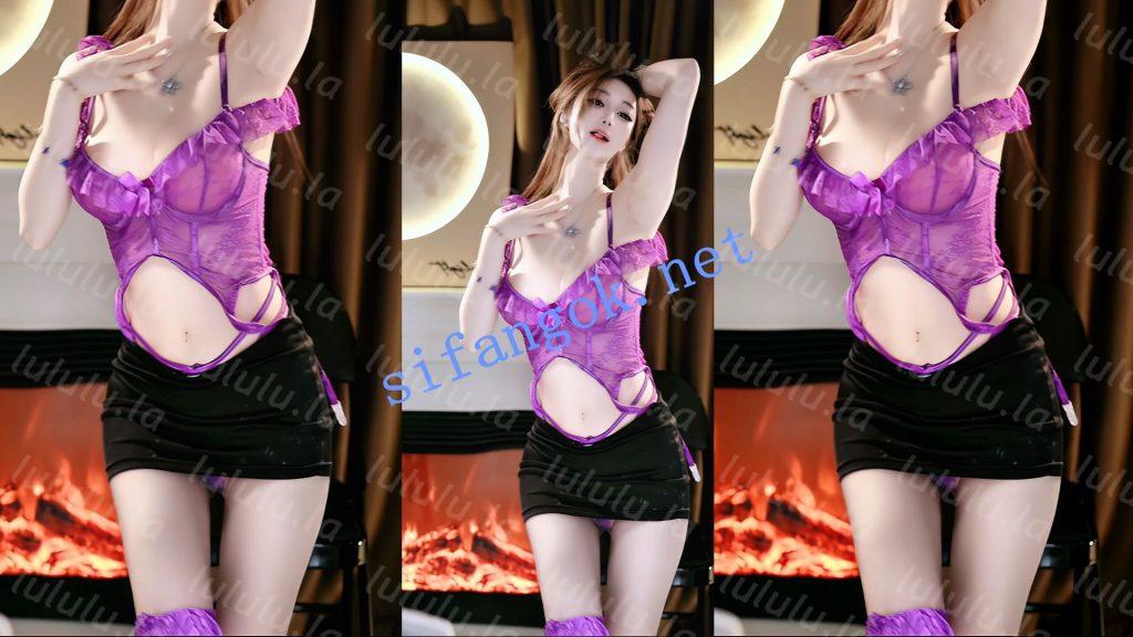 【来秀】迪娜baby 颜值骚妹 最新透视漏内骚舞4V【698M】 预览图 12