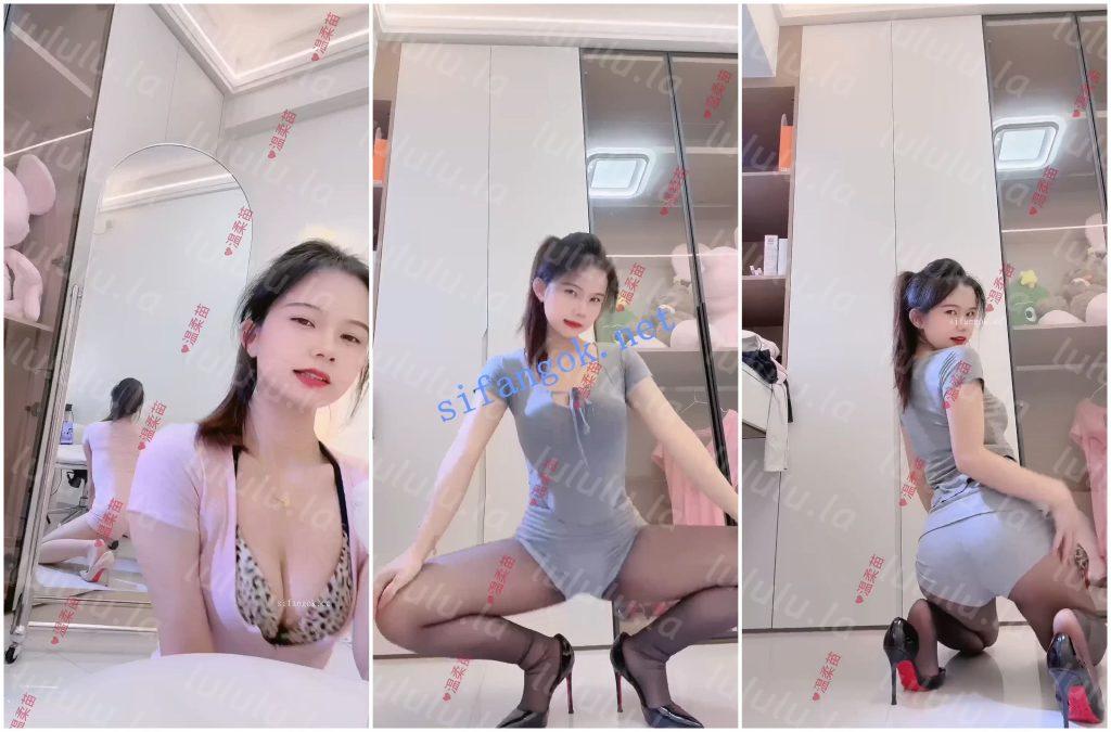【快手福利】知名擦边网红【苗老师】抖奶顶胯骚舞骚表情【1.51G】 预览图 4
