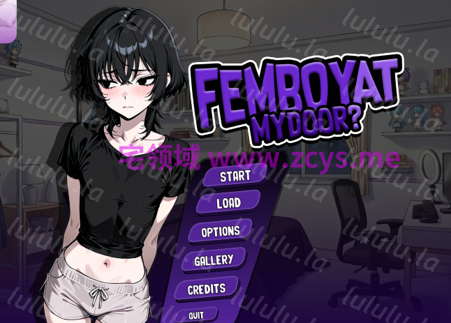 [日式SLG] 门口的伪娘 Femboy at My Door v0.2 官中 [PC+安卓/1.1G] 预览图 1