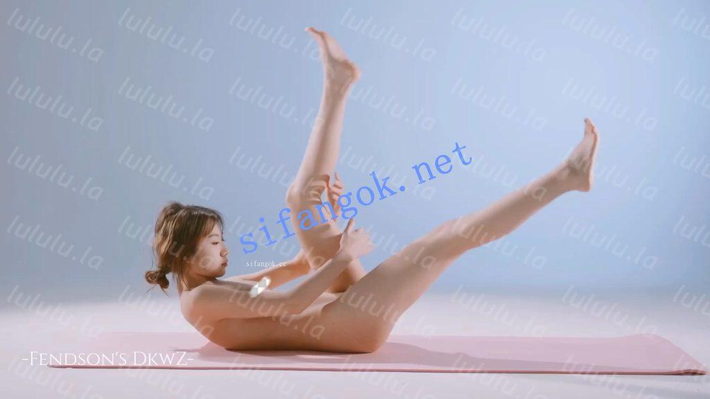 ♏FENDSON作品♏美少女知世高价约拍Contrology瑜伽裸舞人体特写 预览图 10