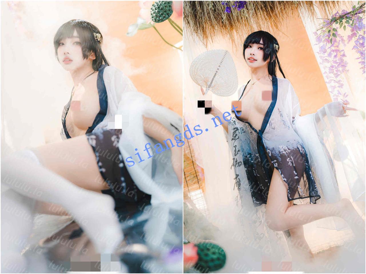 【不要在线解压】⭐慕慕Momo 毛毛喵⭐高颜值cos 大尺度作品（古韻風華） 预览图 1