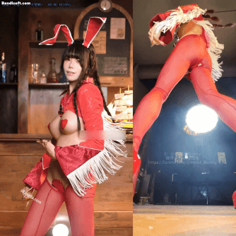 【不要在线解压】【B站 Yiko湿润兔 咬一口兔娘】6月作品 月票特典 双视角骚舞 预览图 6