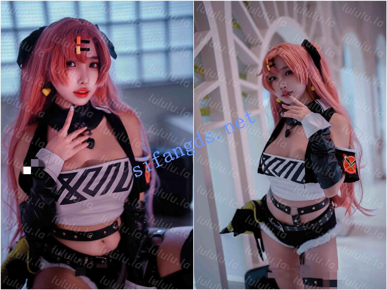 【不要在线解压】⭐慕慕Momo 毛毛喵⭐高颜值cos 大尺度作品 （ 妮可·德马拉） 预览图 5