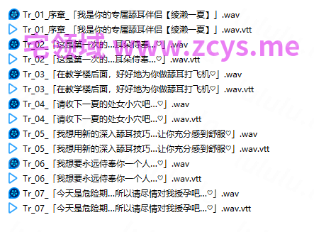 NO.3272 RJ01651124 提供给优秀的你的“专属舔耳伴侣”～最受欢迎的心机系女生的“政府公认”深入舔耳服务～RJ01651123 9.43G 预览图 2