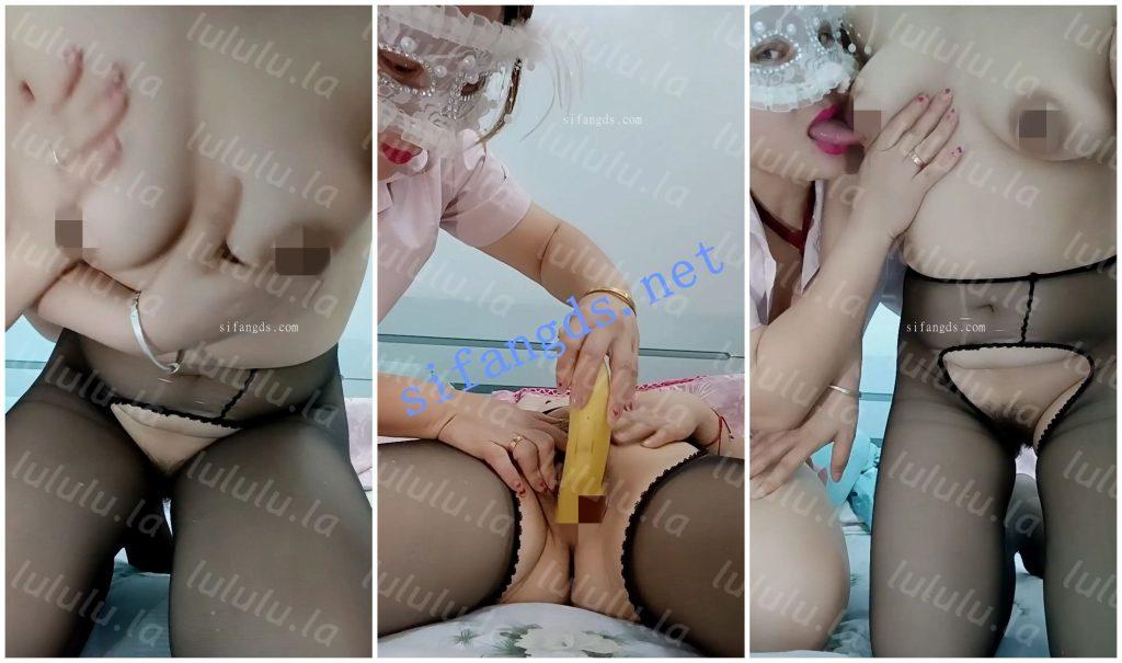 【不要在线解压】【抖音福利】双女福利【极品夫人】香蕉黄瓜自慰 预览图 2