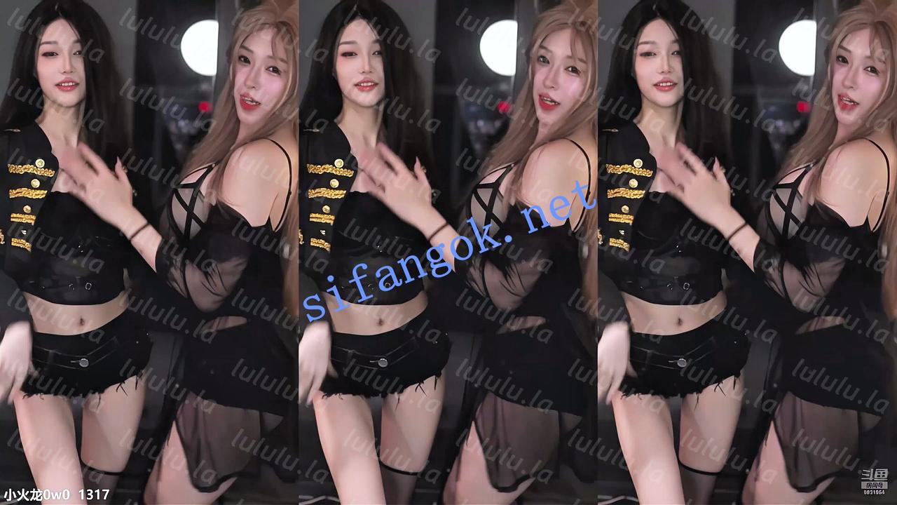 【不要在线解压】【斗鱼】小火龙 骚骚主播精选8V &小渔火双人意淫飙舞