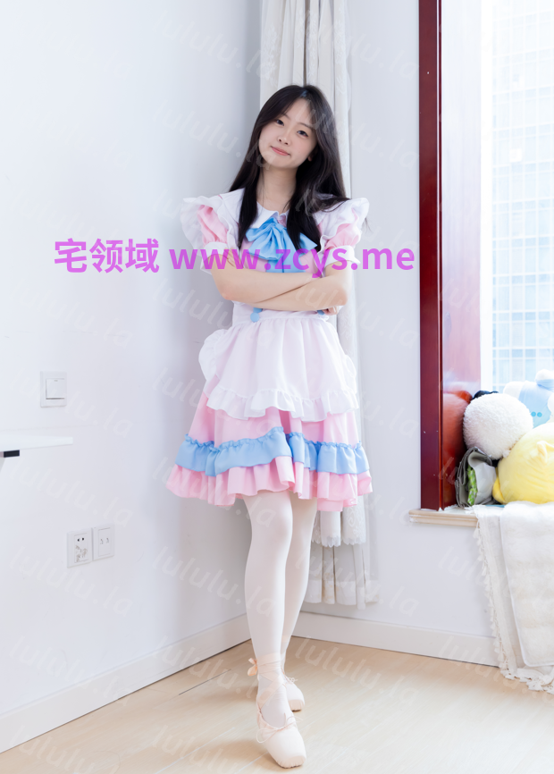 物恋传媒 NO.2752 萌萌 白丝女仆装 蹈鞋皮鞋 【168P1V3.43G】 预览图 3