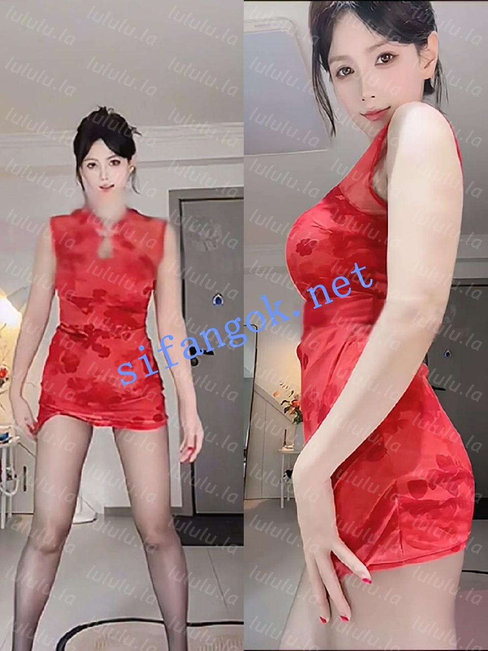 【不要在线解压】【抖音】超美身材舞蹈主播【小兔牙】无内透视露点舞蹈