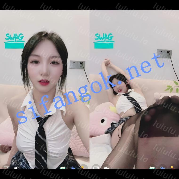 【SWAG开票大秀】骚货学妹【紫】呻吟娇喘可甜可骚跳蛋爽震 预览图 6
