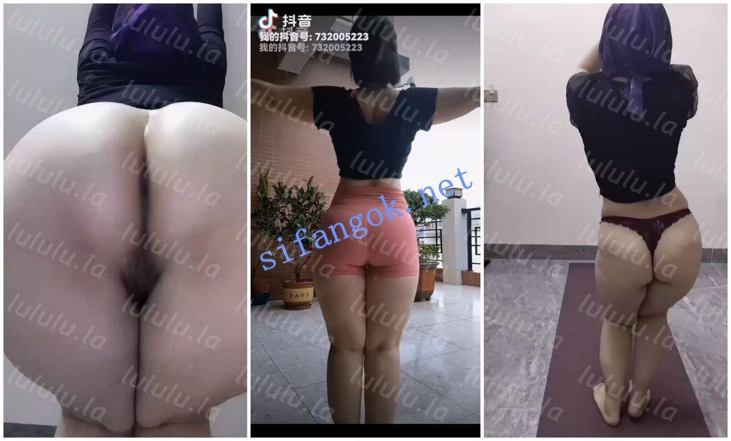 【不要在线解压】【抖音福利】肥臀健身熟女【爱舞舞】肥臀扭动掰开骚穴 预览图 4