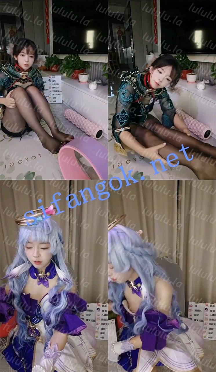 【不要在线解压】B站65万粉丝极品舞蹈up主【缘樱澪】最新露脸自慰流出！ 预览图 3