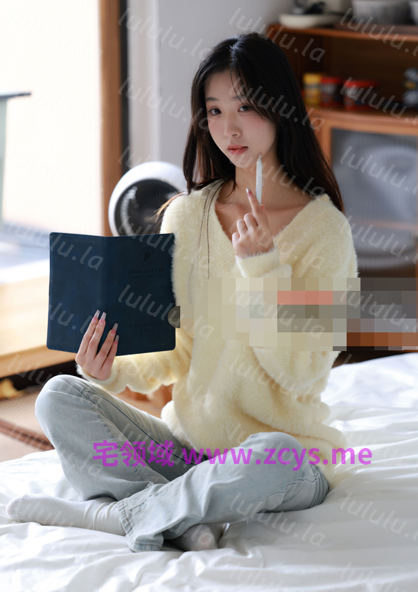 IMZSOCK爱美足 – 江诗月 – 牛仔裤性感棉袜裸足 【98P1V1.2G】 预览图 3