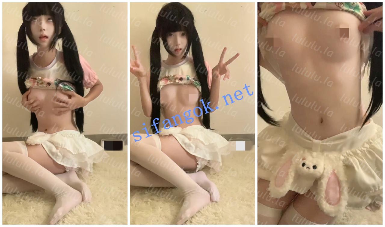 【不要在线解压】♈高颜值甜美可爱小嫩妹（咪喵）定制女儿服自慰视频！ 预览图 6