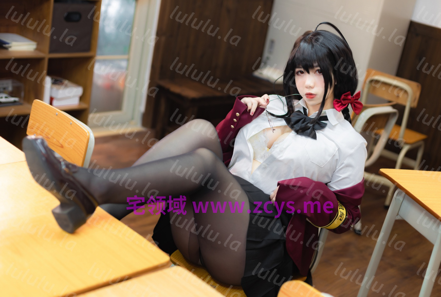 Meroko_魅瞳 – 碧蓝航线 大凤 JK 【47P 551MB】