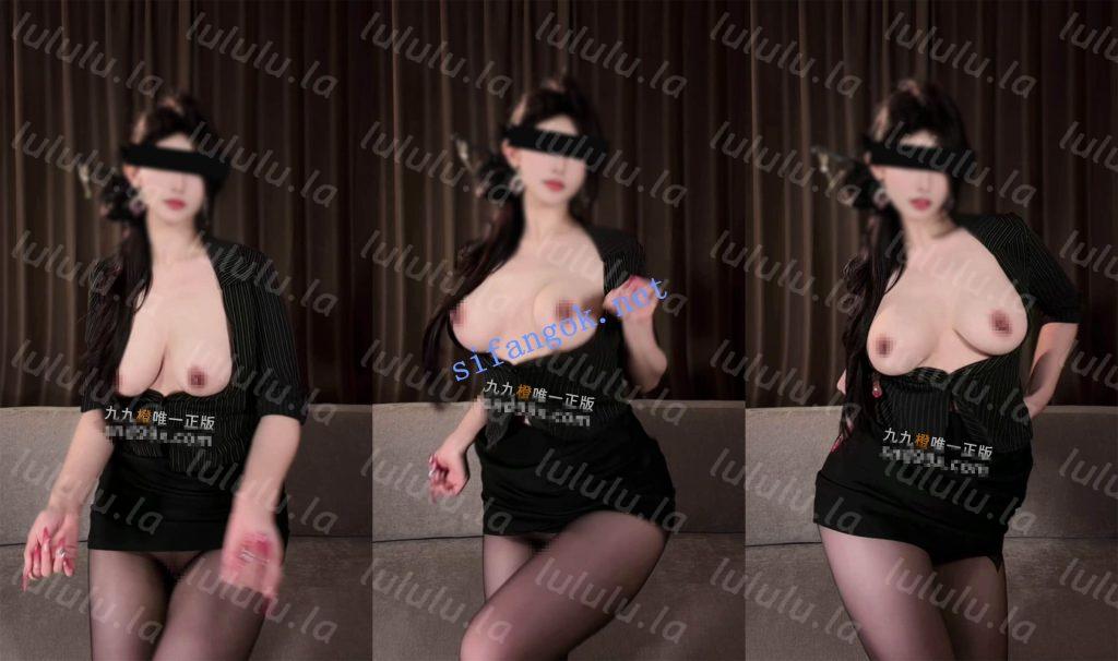 【不要在线解压】❤️极品巨乳御姐女神【九九橙】万众期待的OL风来咯 预览图 7