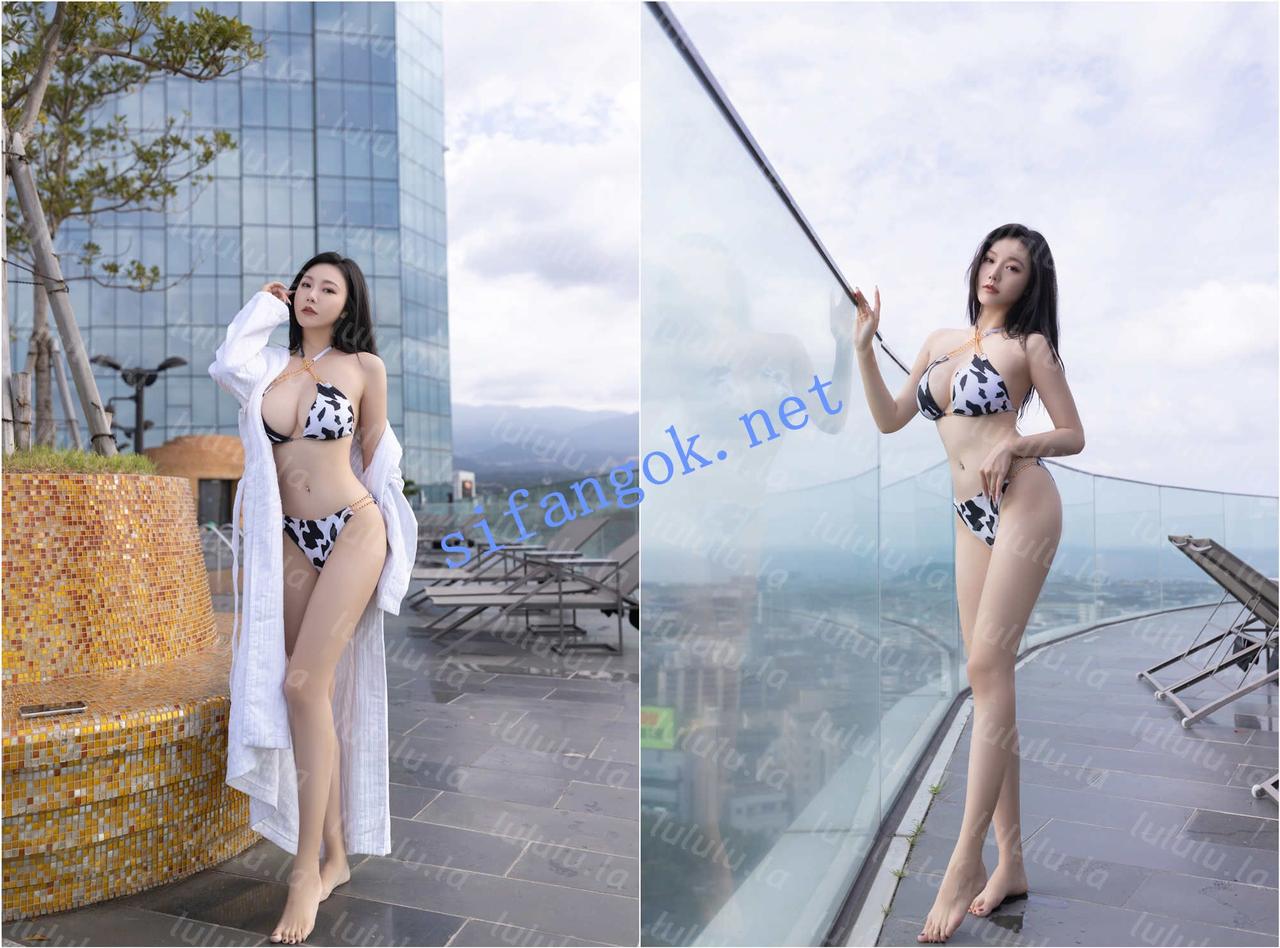 【不要在线解压】✨秀人网 安然anran✨济州岛奶牛 320块完整无删减版超清写真 预览图 6