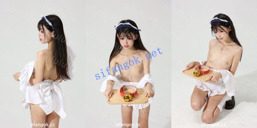 【不要在线解压】【超精品】可爱清纯少女模特 棚拍女仆 极品身材 超纯颜值 预览图 5