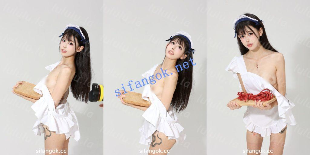 【不要在线解压】【超精品】可爱清纯少女模特 棚拍女仆 极品身材 超纯颜值 预览图 6