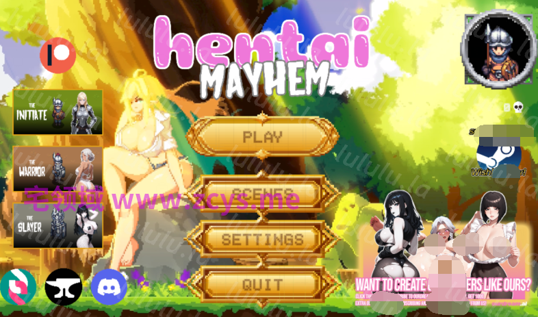 [日式ACT] 变态狂乱 Hentai Mayhem v1.1 步兵版 [PC/3.8G]