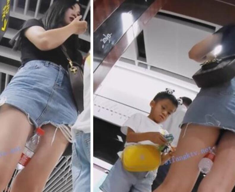 大神尾随偷拍美女裙底风光❤️少妇腿夹矿泉水瓶黑色窄内制服JK学妹逛街身材极品白色条纹内内可爱风沾着分泌物-福利岛