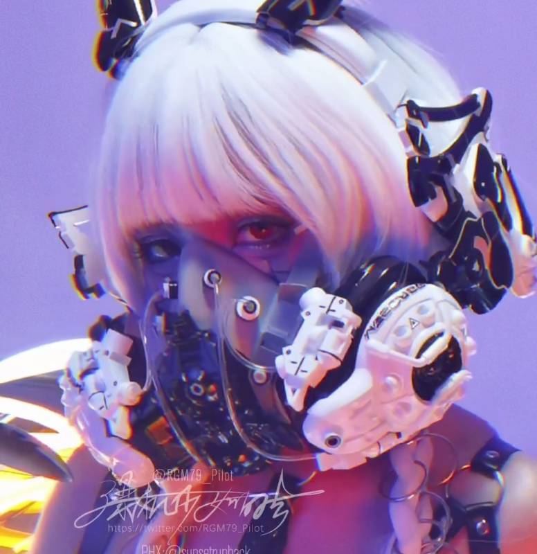 爆机少女喵小吉 超梦赛博朋克 [980M]