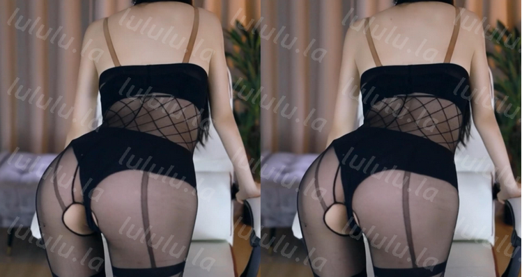 CC耶耶-付费群定制热舞 黑丝连体露内 劲爆表情开腿抖抖抖！【2V】【580MB百度盘】