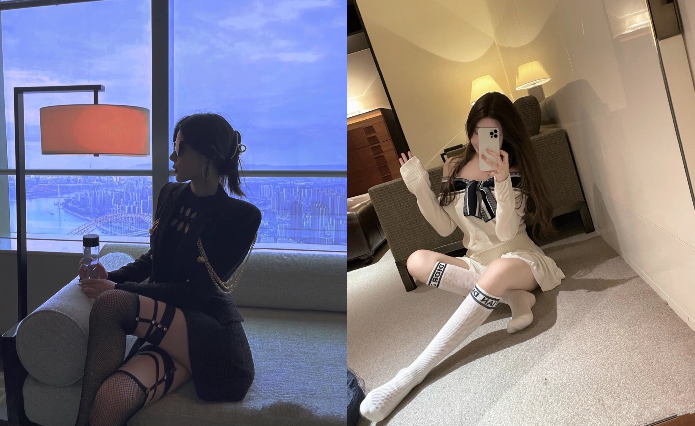 《反差女神✅淫荡泄密》人生赢家京城有钱富少与他的两位极品模特身材骚母狗，一王两后调教户外露出排插，为了钱乖乖听话-福利岛