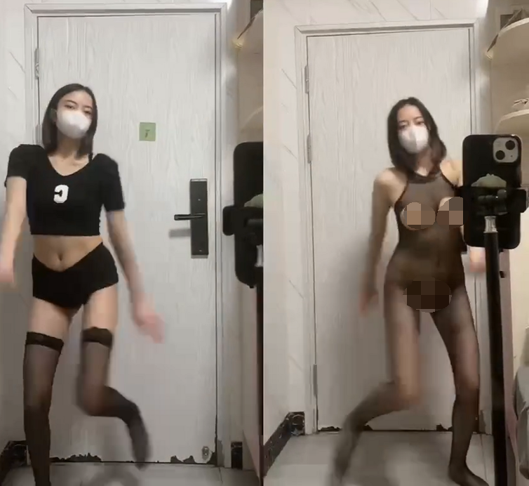 推特裸舞长腿女神-西西-新小合集(5V,255M)-福利岛