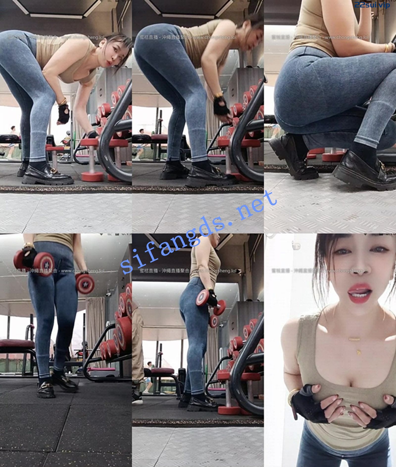 骚浪御姐!【来健身房玩】健身达人~足浴按摩~厕所发骚-聚合福利