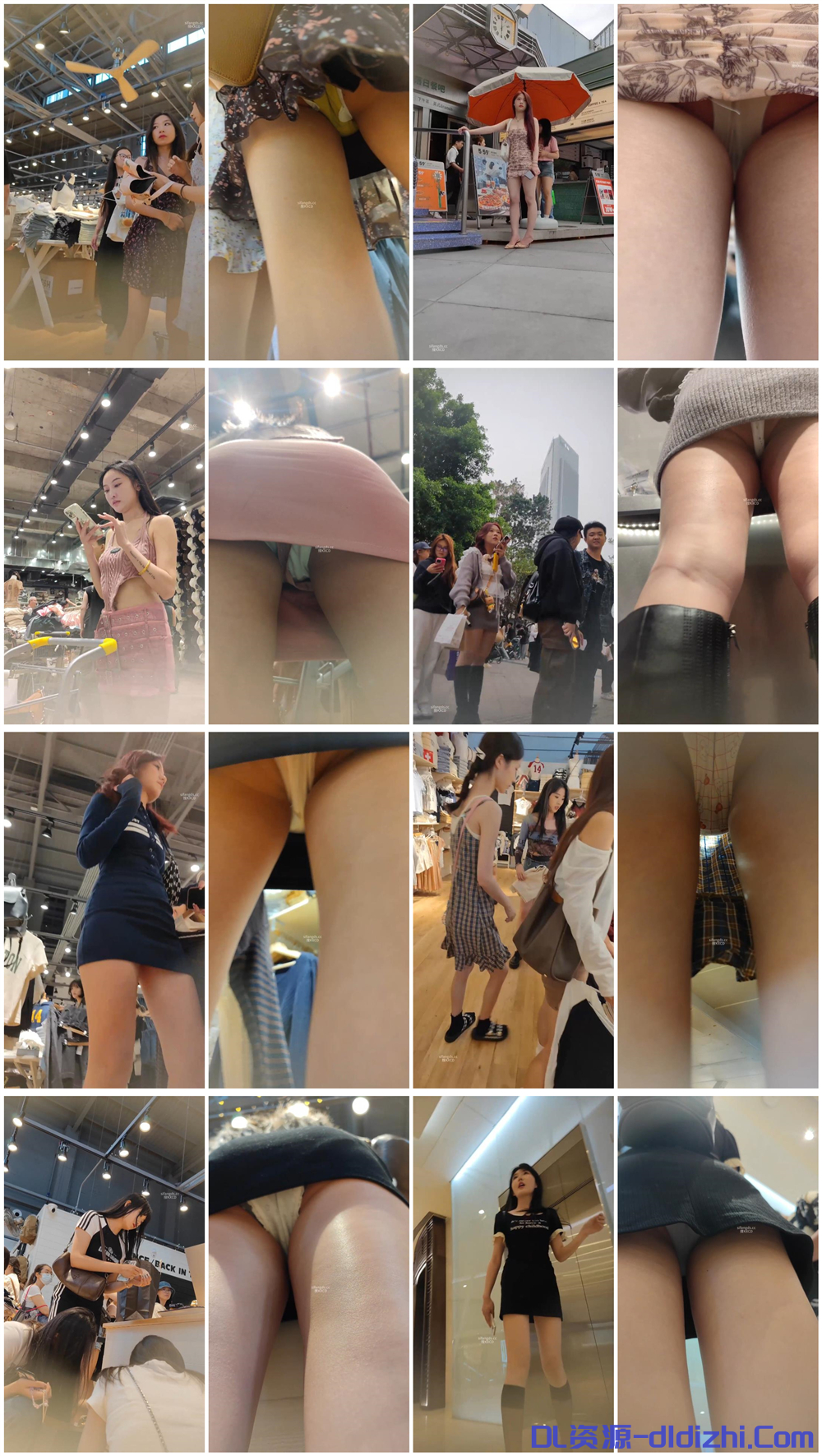 步行街拍抄底大神『KXCD』系列合集第12季20V 专挑年轻好看质量高的小姐姐 2.28GB