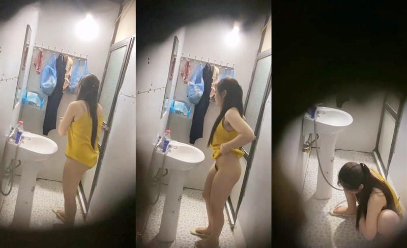 乡下简陋的卫生间冒死偷拍❤️身材不错的少妇洗澡洗鲍鱼 560.6MB