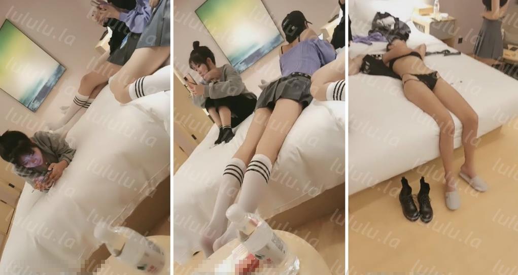 4P粉嫩小萝莉四个粉嫩00小萝莉大场面小伙艳福不浅美女环伺淫靡刺激人气爆棚-聚合福利