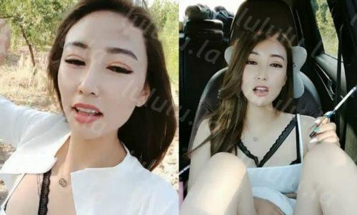 颜值不错少妇驾车野外跳蛋自慰秀 露奶装后座跳蛋快速拉扯 呻吟娇喘-福利岛