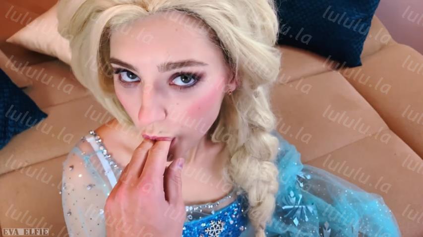 最新非常火的极品爆乳网红美少女伊娃COS冰雪奇缘女主角被大肉棒后入正入带出白浆非常有撸点-聚合福利